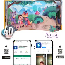 Bee Smart Pinokyo Çocuk Kitabı Canlanan Kitap Pedagog Onaylı Canlanan Masal Kahramanları 4d