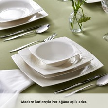 Karaca New Flava Porselen 24 Parça 6 Kişilik Yemek Takımı