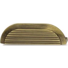 System Mobilya Kulbu Antik Sarı Renk 96MM Kulp 1 Adet (SY9064 0096 Abm)