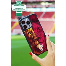 iPhone 13 Uyumlu Galatasaray 5 Yıldız Parçalı Aslan Lisanslı Telefon Kılıfı