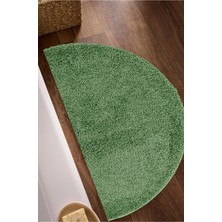 Luna Yarım Ay Kaymaz Taban Yıkanabilir 40X80 cm Tek Parça Banyo / Balkon Paspası