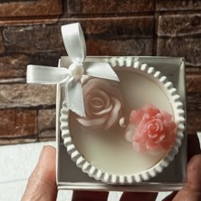 25 Adet  Dekoratif Alçı Mumluk Düğün -Nikah-Nişan -Kına-Sünnet -Babyshower Hediyelik