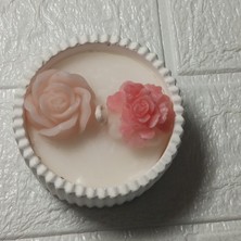 25 Adet  Dekoratif Alçı Mumluk Düğün -Nikah-Nişan -Kına-Sünnet -Babyshower Hediyelik
