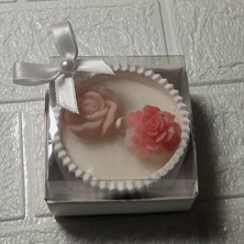 25 Adet  Dekoratif Alçı Mumluk Düğün -Nikah-Nişan -Kına-Sünnet -Babyshower Hediyelik