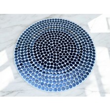 Ada Stili Mozaik Sehpa / Taş Sehpa / Metal Ayaklı Sehpa / Zigon / Yan Sehpa / Sehpa