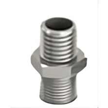 11/4" Krom Paslanmaz Hex Nipel 2 Adet