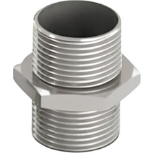 11/4" Krom Paslanmaz Hex Nipel 2 Adet