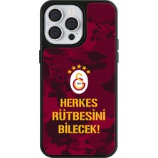 iPhone 14 Pro Max Uyumlu Galatasaray 5 Yıldız Rütbe Lisanslı Telefon Kılıfı