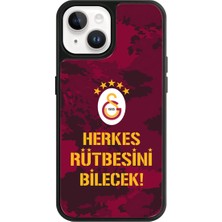 iPhone 13 Uyumlu Galatasaray 5 Yıldız Rütbe Lisanslı Telefon Kılıfı