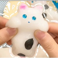 Kedi Sukuşi Yumoş Jel Oyuncağı Kedicik Model Squishy Elastik Kedi Patisi Taba