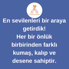Bambino Kids Su Geçirmez Kollu Mama Önlüğü – Eğlenceli Desenli, 6- 24 Ay- 2'liset