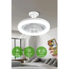 42W Fanlı Kumandalı LED Ampul Vantilatör