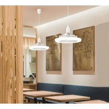 42W Fanlı Kumandalı LED Ampul Vantilatör