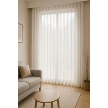 Miabella Home Tül Perde, Grek Tül Perde ,seyrek Pile, Petek Zemin Tül Perde
