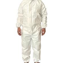 TEK KULLANIMLIK ( 4 Adet) LAMİNELİ  KAPÜŞONLU KORUYUCU 55 GR TULUM