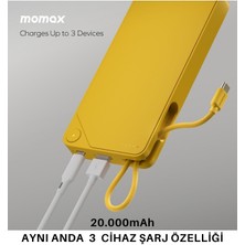 1-POWER X1 BATTERY PACK (20000MAH) WITH BUILT-IN USB-C CABLE (WHITE)