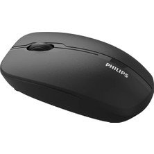 Philips SPK7418 Kablosuz 1600 Dpı 3 Tuşlu Optik Mouse Siyah
