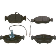 Bosch Diskli fren balatası seti; ön PEUGEOT 306 1.1 i 1/1993 - 12/1995 44 kW N3