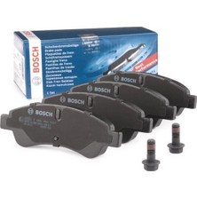 Bosch Diskli fren balatası seti; ön PEUGEOT 307 1.6i 16V 6/2004 - 4/2006 81 kW