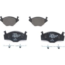 Bosch Diskli fren balatası seti; ön VW Jetta 1.3 1/1984 - 7/1984 37 kW 1G2, 19E