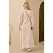Pamuk Keten Etek Soft Pembe