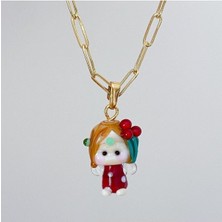 Venüs Design Murano Yeniyil Bebegi Kolye