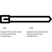 Elastik Örgü Unisex Kemer Yeşil Kamuflaj Desenli