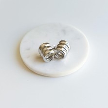 Venüs Design Çelik 3 Bombeli Küpe