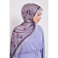 A.vizon Yansıma Desen Hint Ipeği Şal