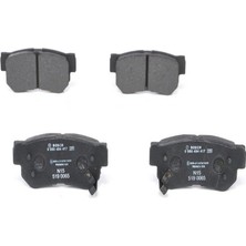 Bosch Diskli fren balatası seti; arka HYUNDAI Getz 1.1 9/2002 - 2/2010 46.0 - 49.0 kW TB