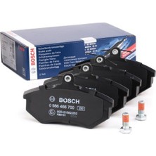 Bosch Diskli fren balatası seti; ön AUDI 80 2.0 Avant quattro 11/1993 - 7/1995 79 kW 8C5, B4