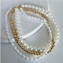 Venüs Design Incili 3lü Kolye