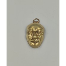 Pirinç Atatürk Maskı 5cm