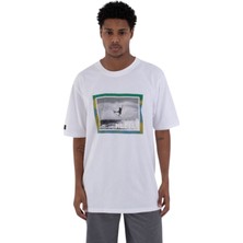 Hurley Aerial Ss Tee Erkek Beyaz Tişört