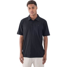 Hurley Icon Slub Polo Ss Erkek Siyah Polo Tişört