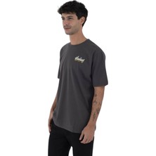 Hurley Scorpion Ss Tee Erkek Gri Tişört