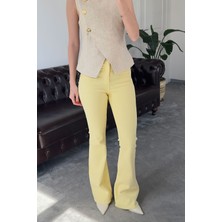 Marka Model Ispanyol Jean- Sarı