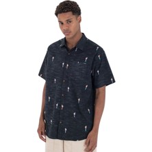 Hurley Oao Lido Stretch Ss Erkek Siyah Gömlek