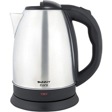 Sunny Flora Çelik Kettle - 1,7 lt
