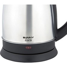 Sunny Flora Çelik Kettle - 1,7 lt