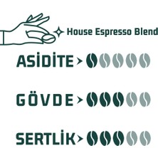 Haldia Coffee House Espresso Blend Kahve (Çekirdek Kahve) 250GR