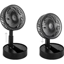 Hk Tech Katlanabilir Masaüstü Taşınabilir Şarjlı Fan Mini Vantilatör