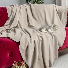 Latuda Concept Kaymaz Koltuk Örtüsü Çift Taraflı Mikrofiber Şönil 175X350 cm XLARGE- Kil – Kedi Köpek ve Çocuk Dostu