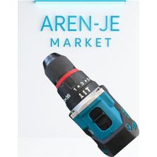 Aren-Je CD24 Brushless 24V Şarjlı Matkap Seti – Gelişmiş Uç Takımı + 2 Batarya + Taşıma Çantası