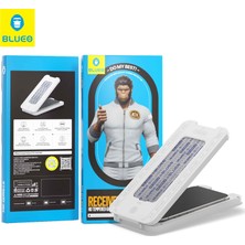 Anti-Dust HD iPhone 16 Pro Uyumlu  Ahize ve Ekran Toz Çizik Önleyici Cam Ekran Koruyucu Aparatlı