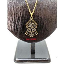 Boncadas Dua Veya Mühür Temalı Unisex Zincir Kolye