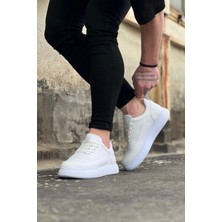 Wagoon WG162 Beyaz Ortopedik Taban Erkek Casual Ayakkabı
