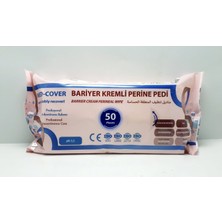 Med-Cover Bariyer Kremli Perine Temizleme Pedi 50'li