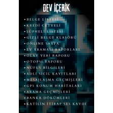 Kriminal - Dedektif Oyunu Cinayet Çözme & Katili Bulma Gizem Zeka Kutu Oyunu Dedektiflik Oyunu Katil Kim ? Rıdvan Keresteci Dosyası