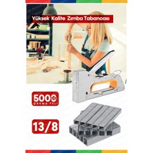 Aren-Je Çok Amaçlı Ev Dekorasyon Mobilya Ahşap Çerçeve Çakma Manuel Zımba Tabancası 5000 Adet Zımba